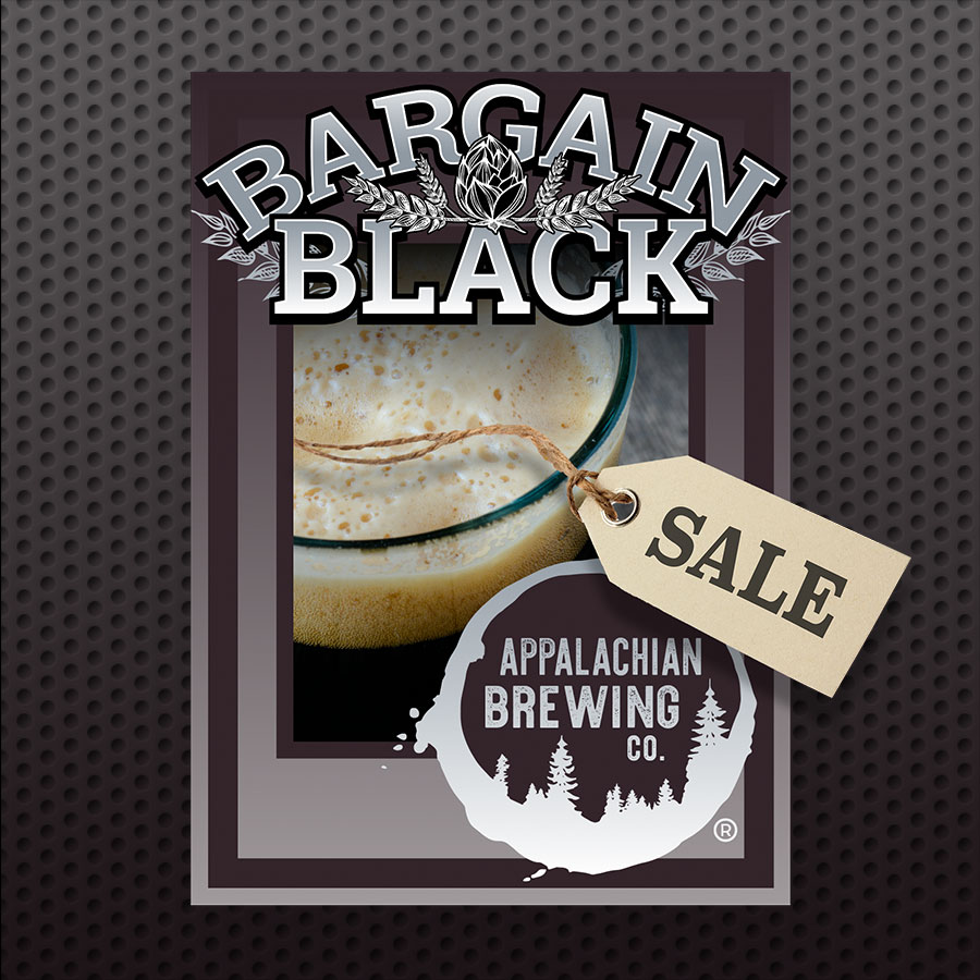 Bargain Black IPA by Appalachian Brewing Company
