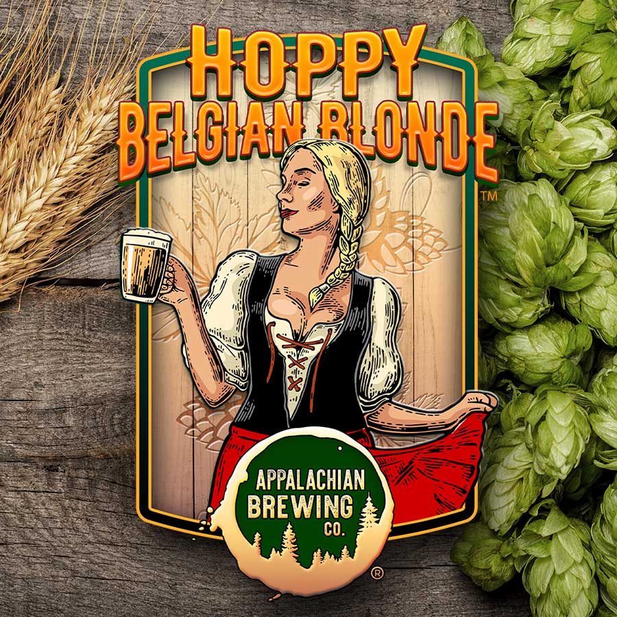 Hoppy Belgian Blonde by Appalachian Brewing Company