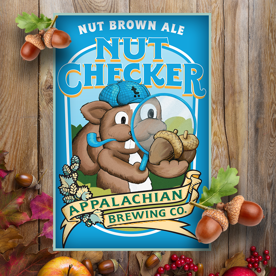 Nut Checker Nut Brown Ale by Appalachian Brewing Company